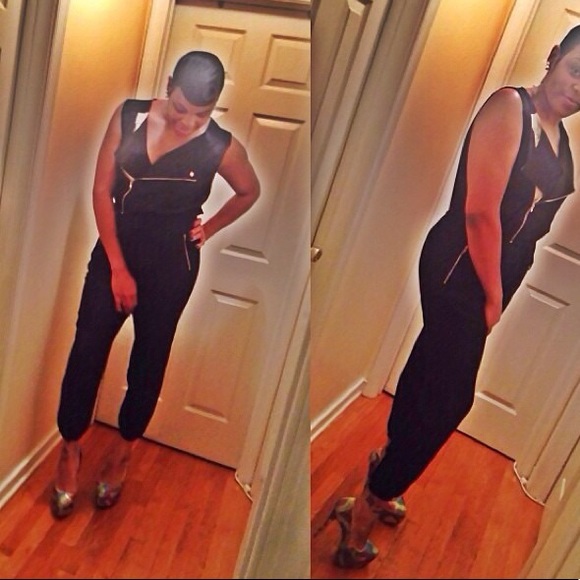 Love Culture Black Jumpsuit - Picture 3 of 3